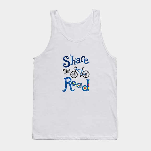 Share the Road Tank Top by Andibird